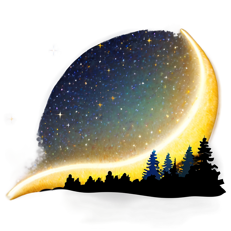 Starry Night Sky Png Vte14 PNG image