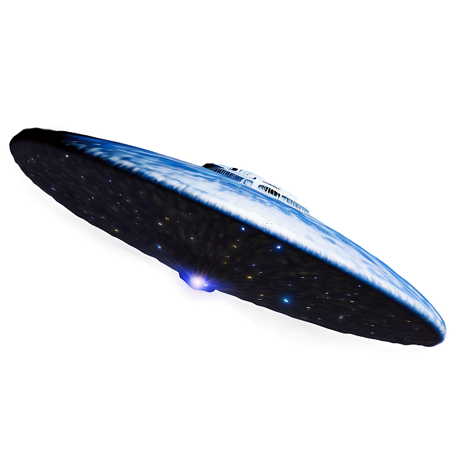 Starry Night Ufo Png Mjs96 PNG image