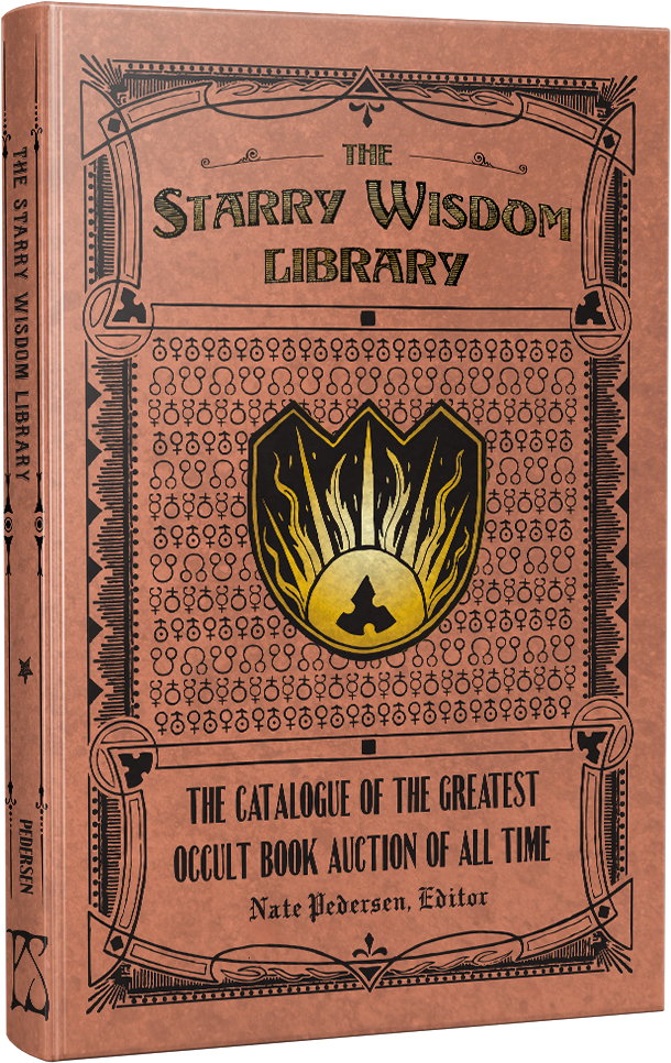 Starry Wisdom Library Book Cover PNG image