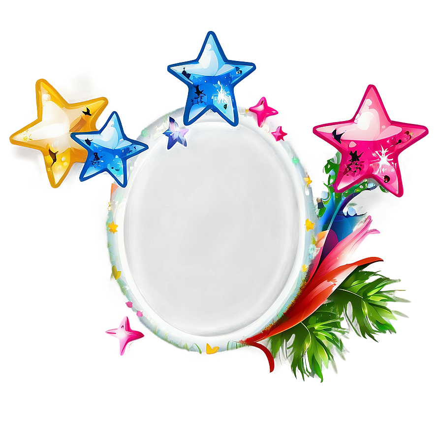 Stars Frame Transparent Png 24 PNG image