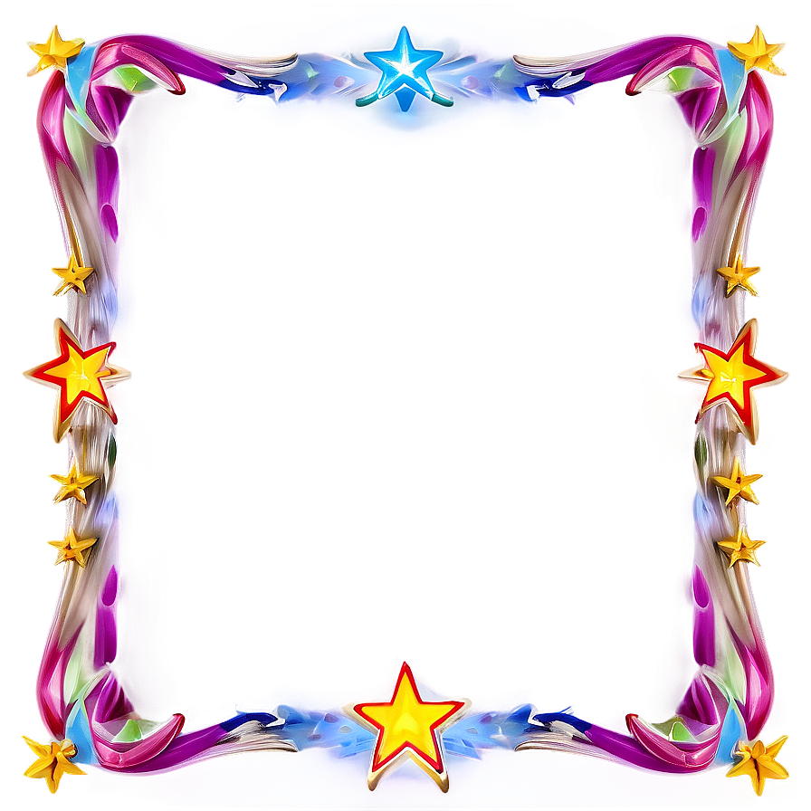 Stars Frame Transparent Png 5 PNG image