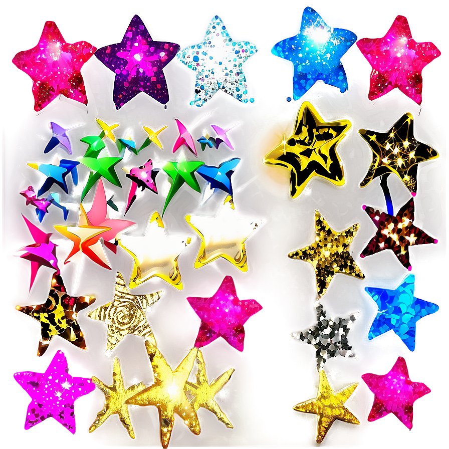 Stars Glitter Transparent Png Kar90 PNG image