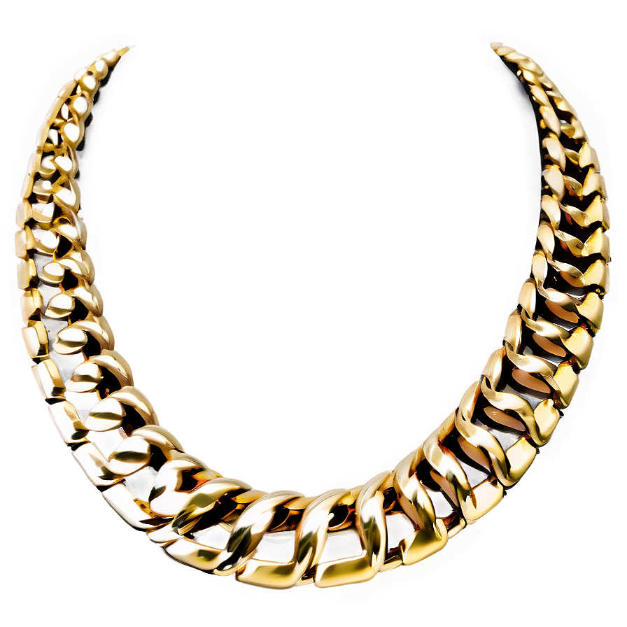 Statement Gold Necklace Png Aue68 PNG image