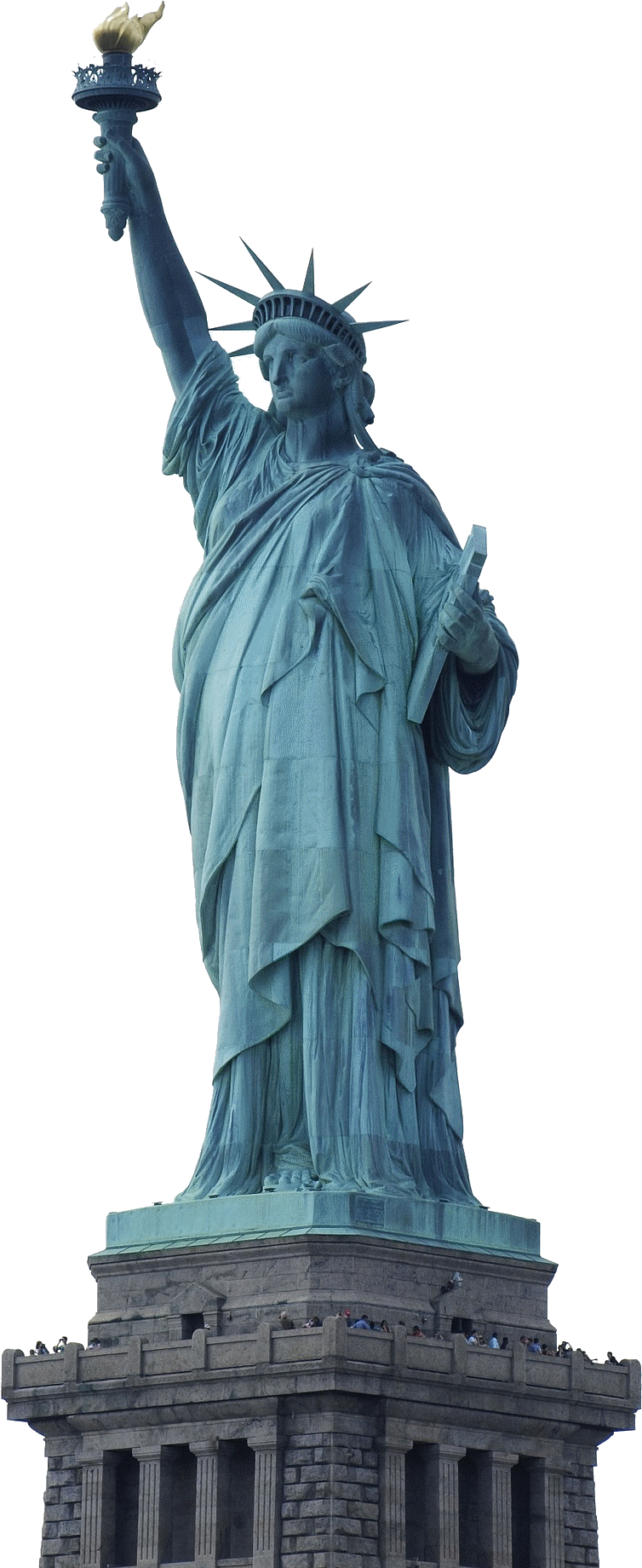 Statueof Liberty Close Up PNG image