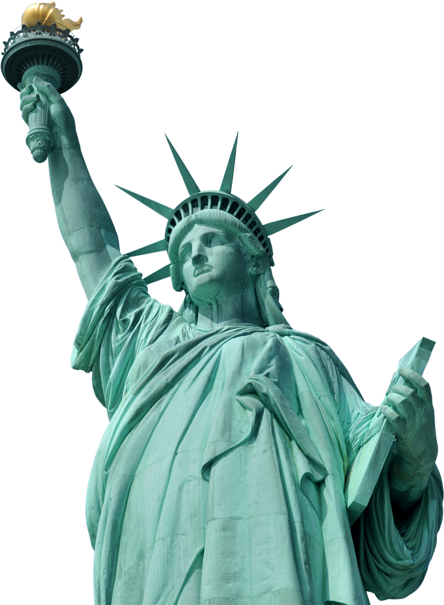 Statueof Liberty Close Up PNG image