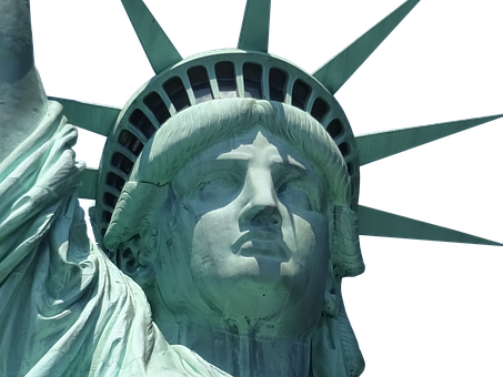 Statueof Liberty Close Up PNG image