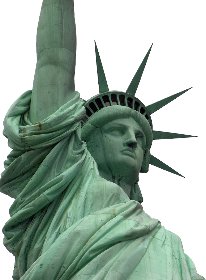 Statueof Liberty Close Up PNG image