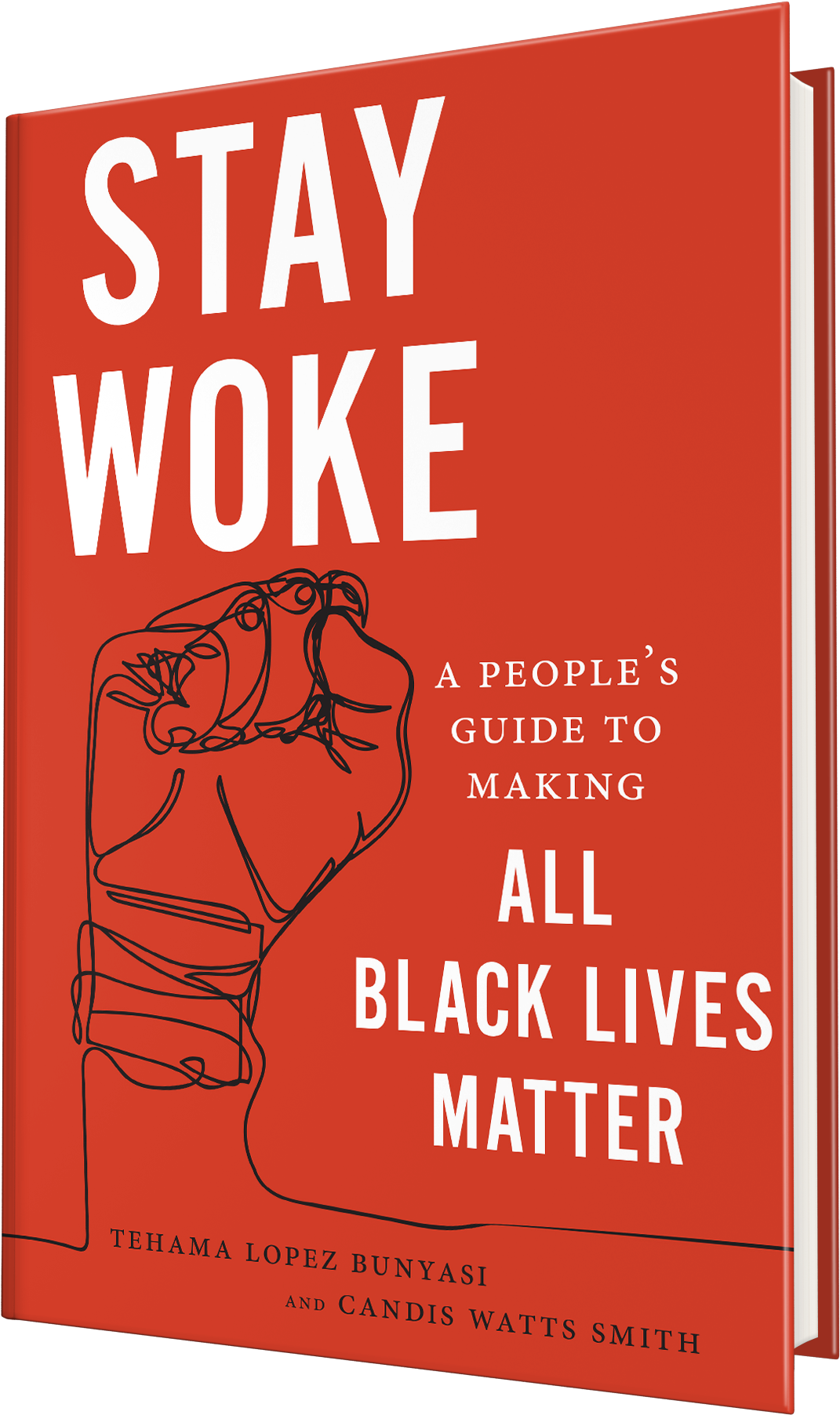 Stay Woke Book Cover PNG image