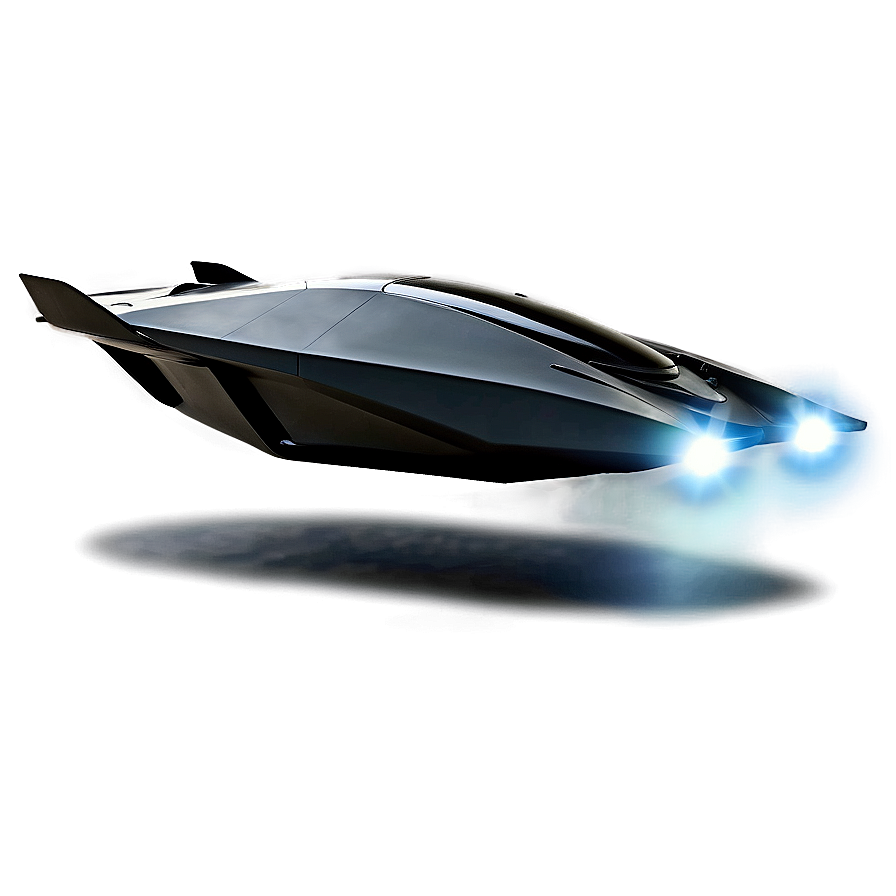 Stealth Flying Car Prototype Png Geu PNG image