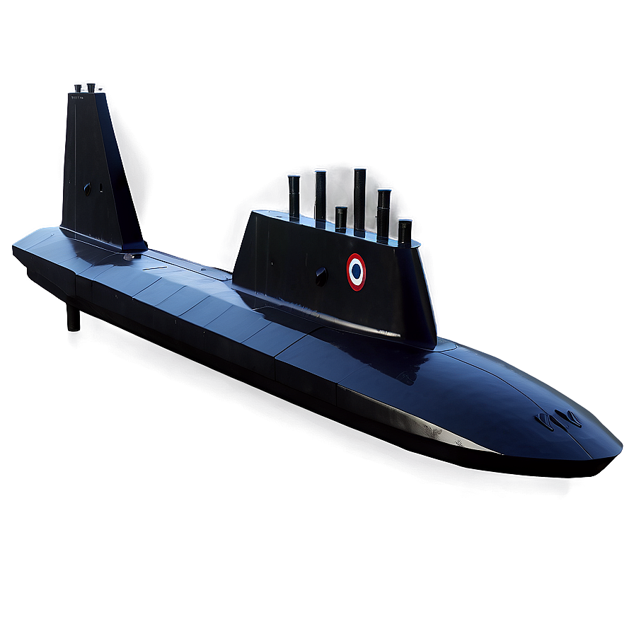 Stealth Military Submarine Png 05252024 PNG image