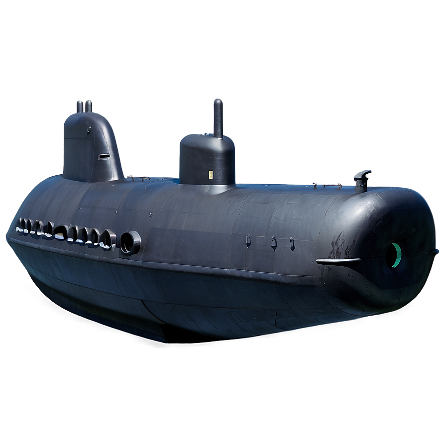 Stealth Military Submarine Png 05252024 PNG image