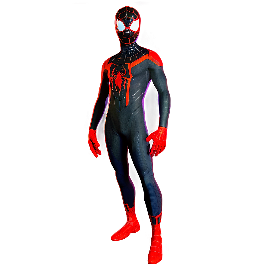 Stealth Suit Miles Morales Png 05032024 PNG image