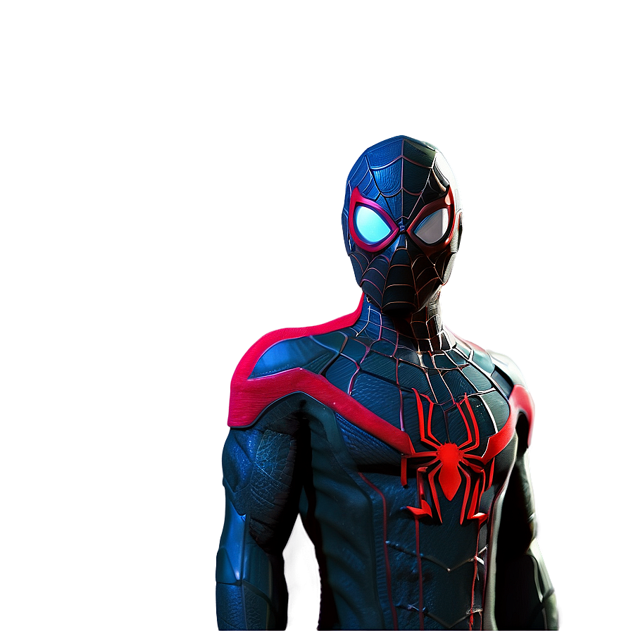 Stealth Suit Miles Morales Png Bnx93 PNG image