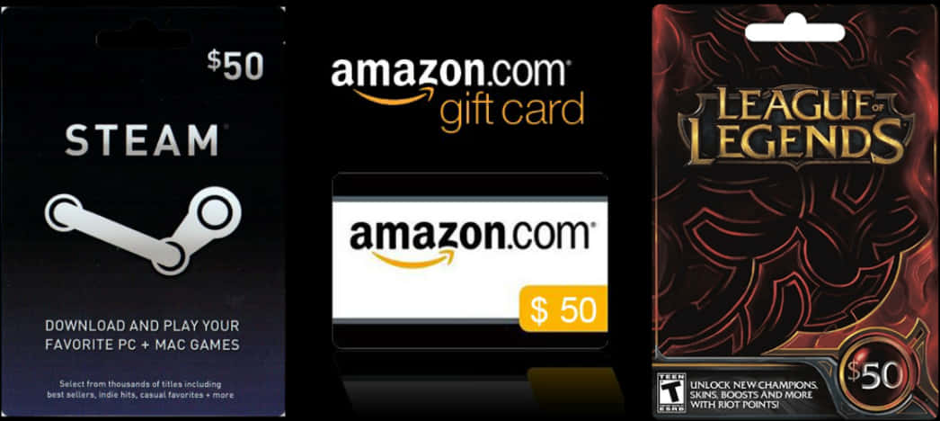 Steam Amazon Lo L Gift Cards50 Dollars PNG image