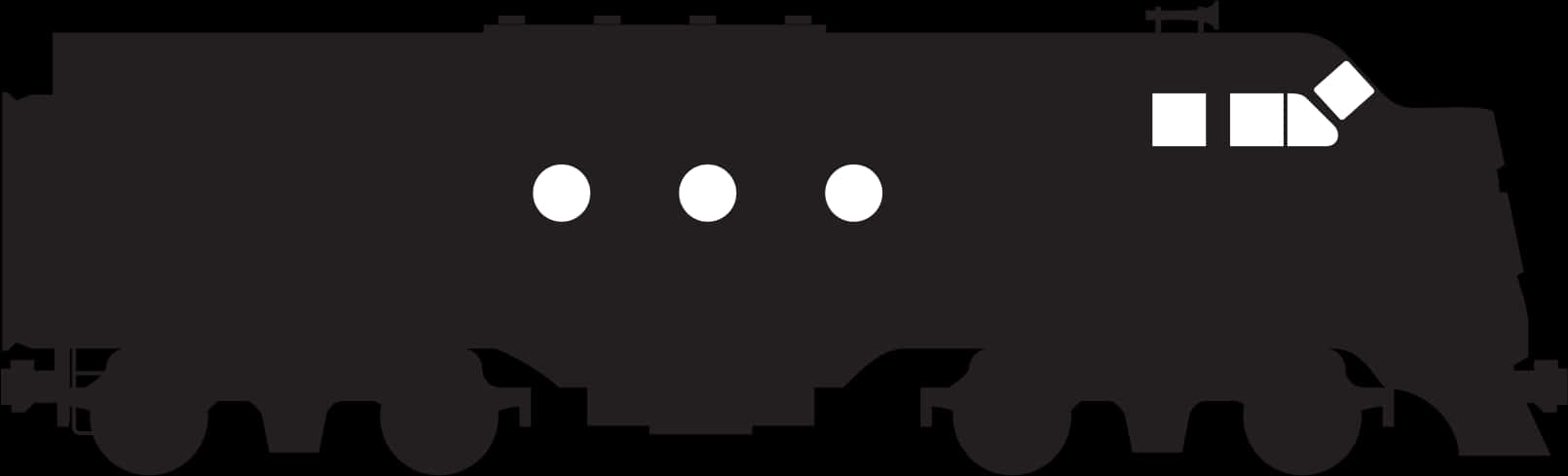 Steam_ Locomotive_ Silhouette PNG image