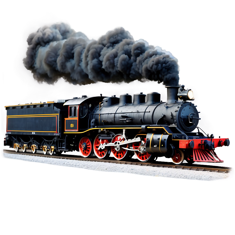Steam Locomotive Vintage Png Oog64 PNG image