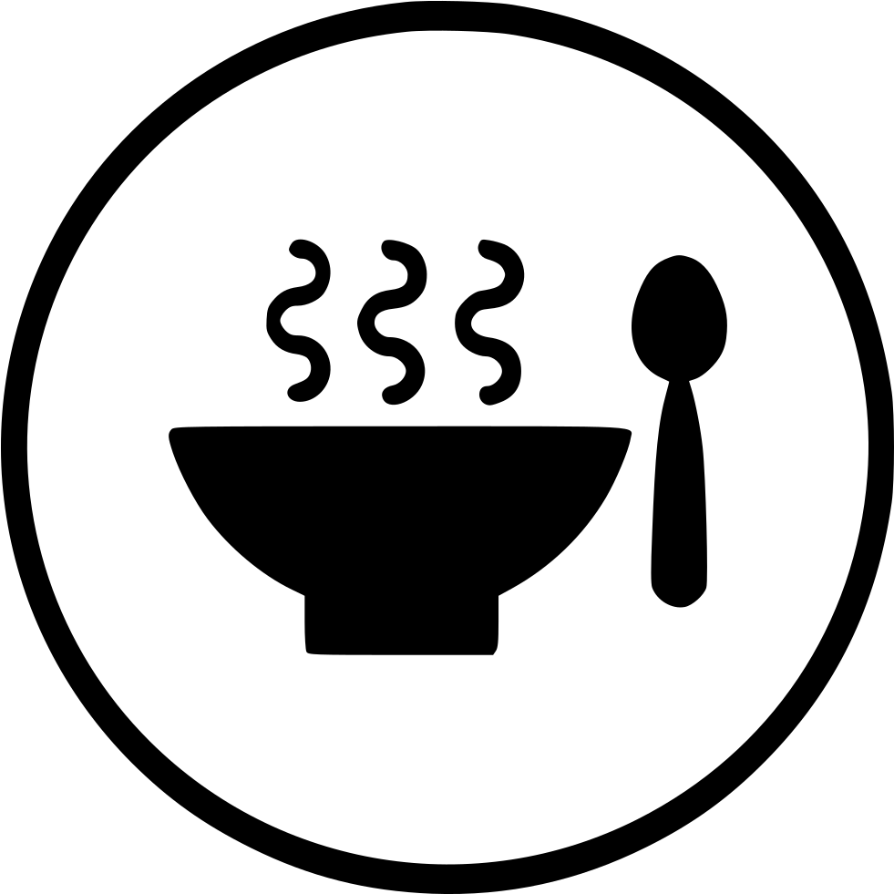 Steaming Bowl Icon PNG image