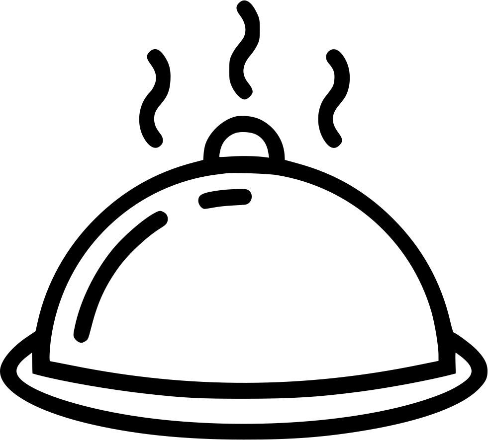 Steaming Cloche Icon PNG image