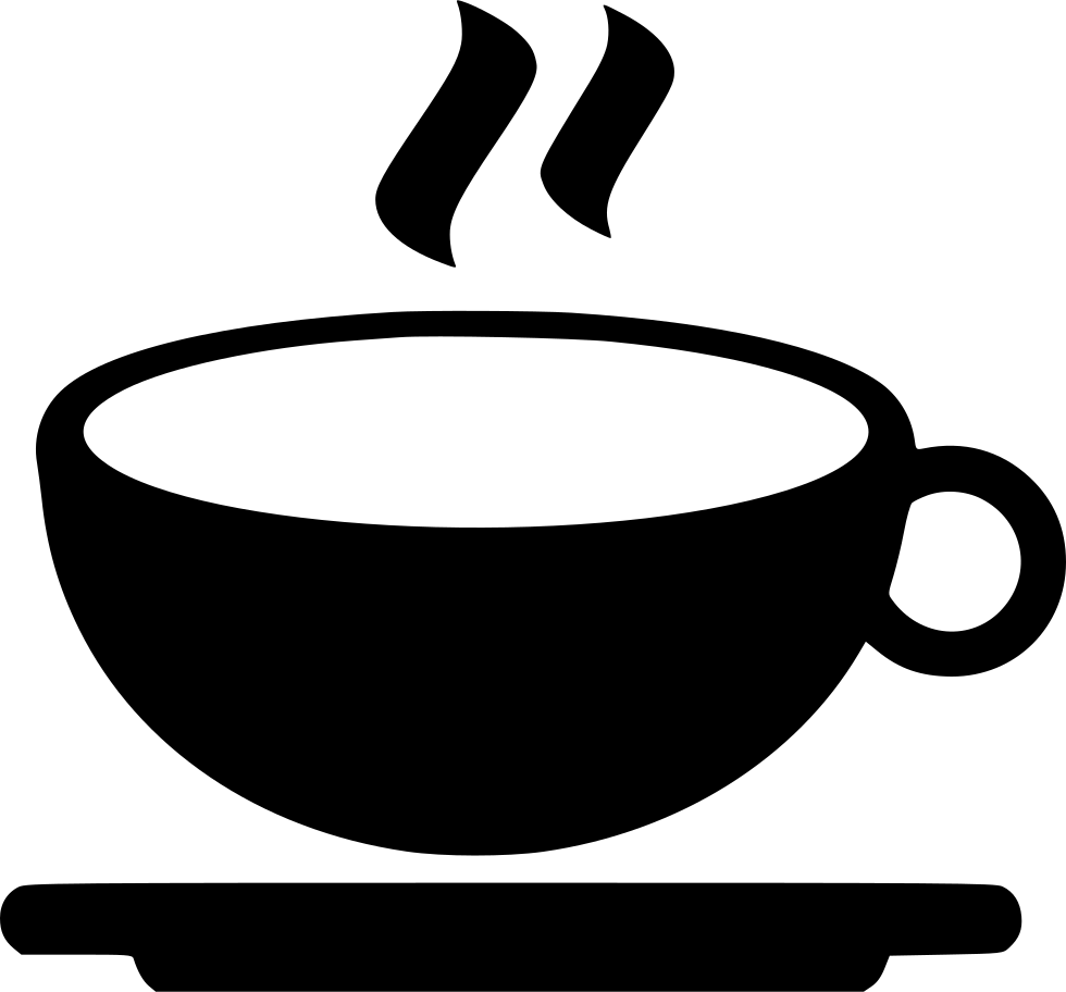 Steaming Coffee Cup Icon PNG image