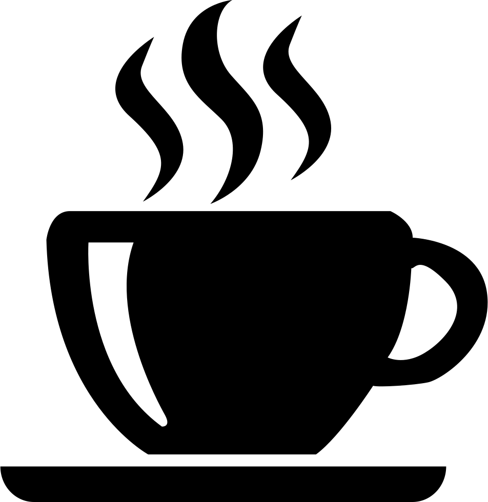 Steaming Coffee Mug Icon PNG image