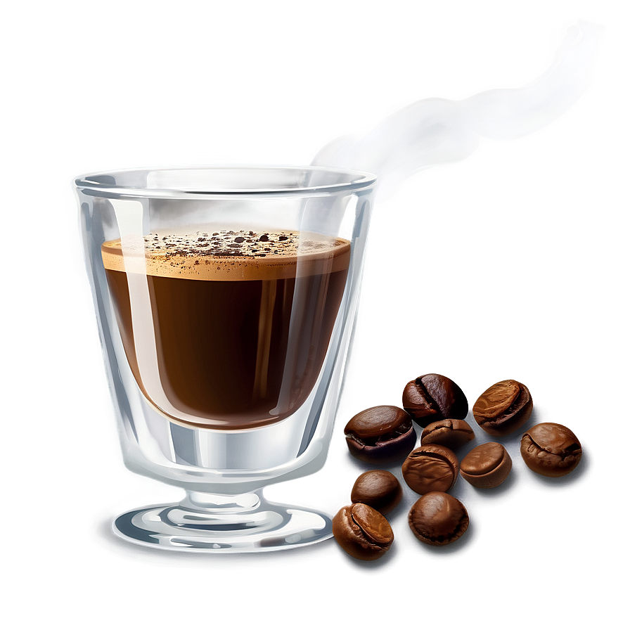 Steaming Espresso Shot Png 88 PNG image