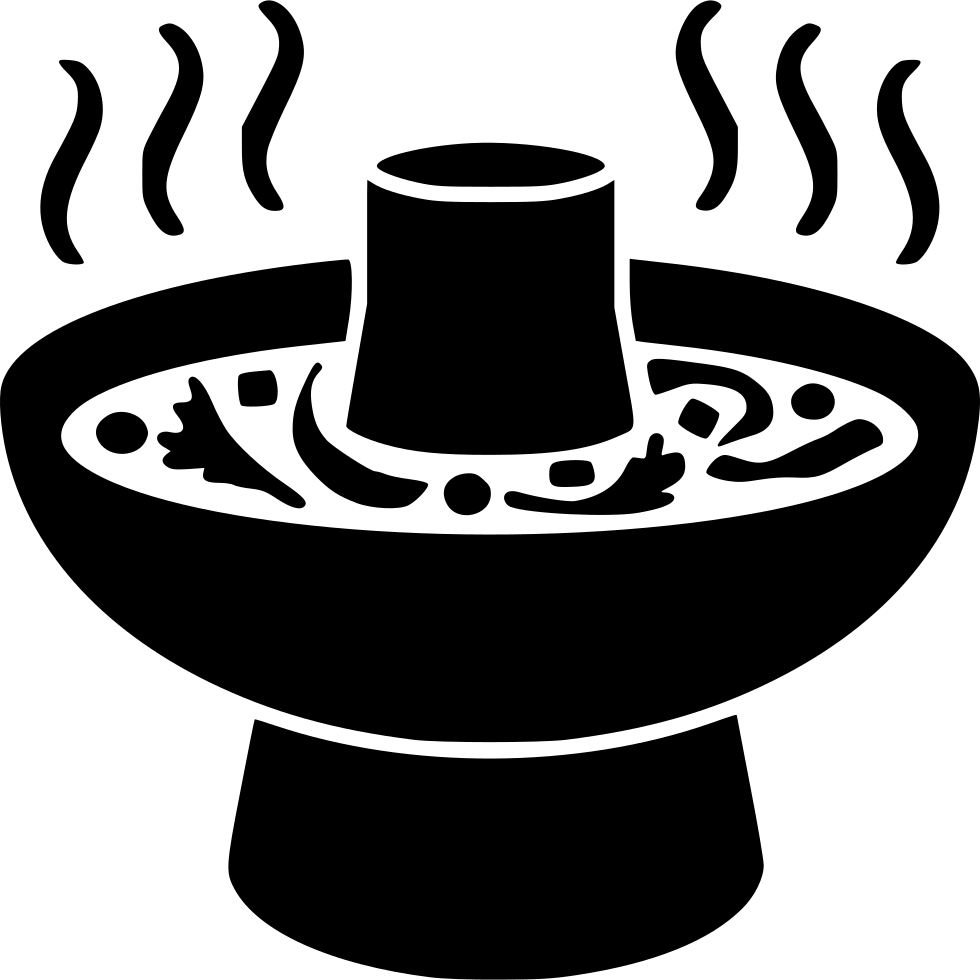 Steaming Soup Bowl Vector PNG image