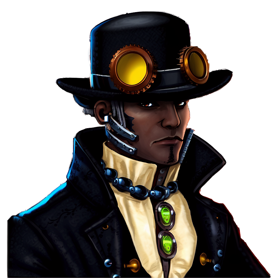 Steampunk Character Png Vhd78 PNG image