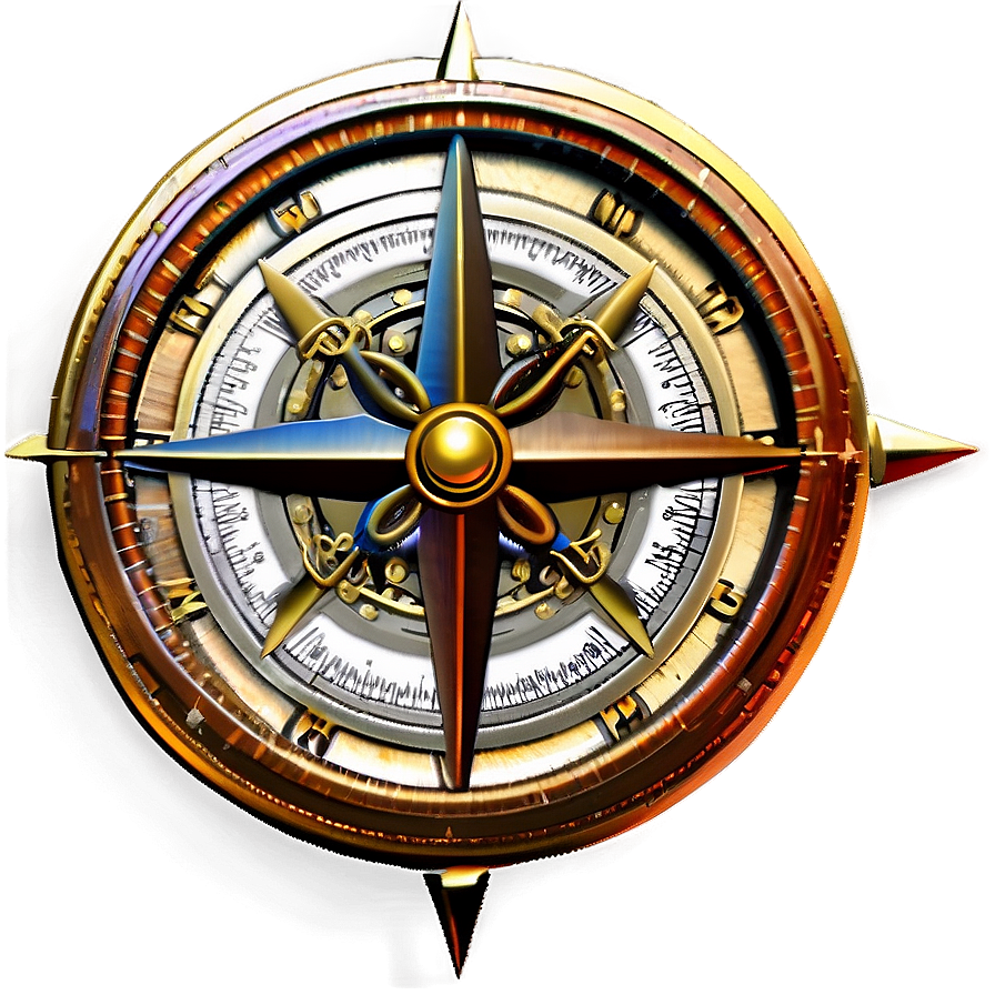 Steampunk Compass Png Lik PNG image