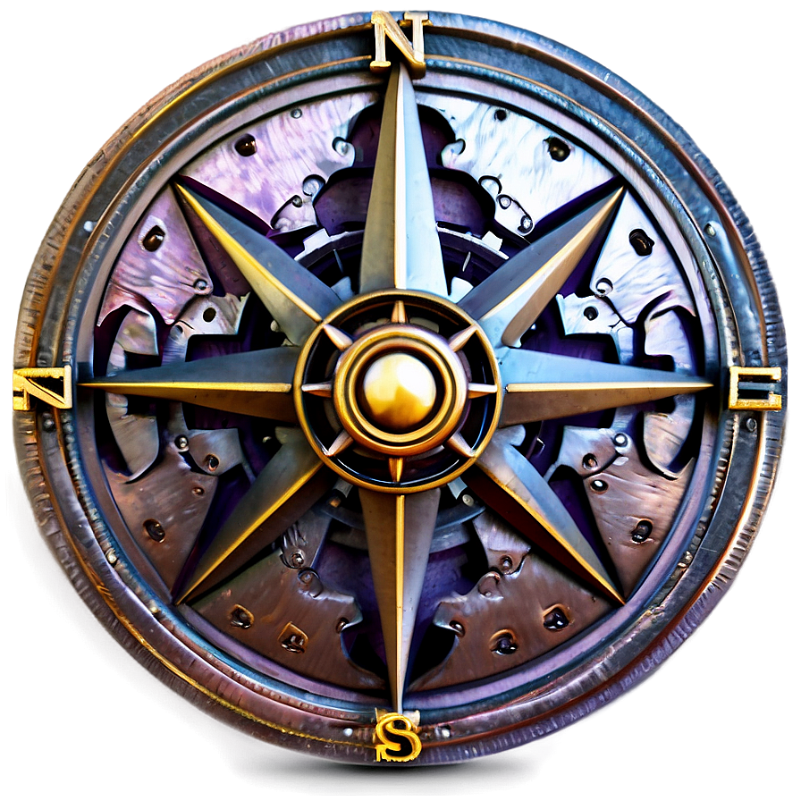 Steampunk Compass Rose Png 42 PNG image