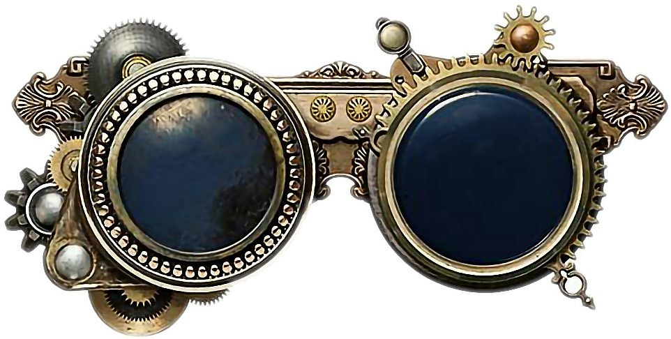 Steampunk Goggles Vintage Accessory PNG image