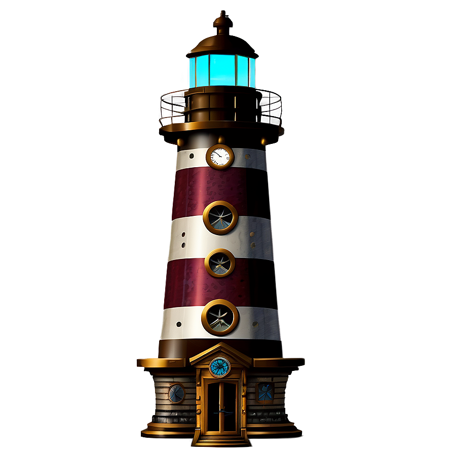 Steampunk Lighthouse Png Khy34 PNG image