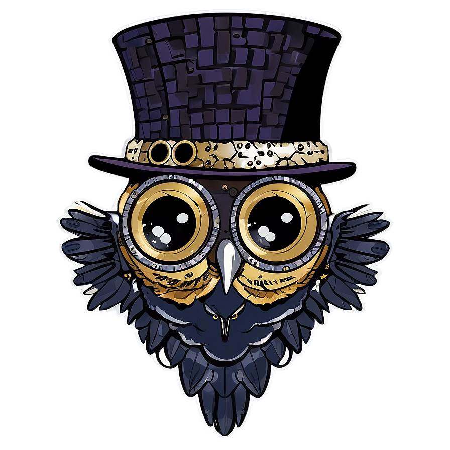 Steampunk Owl Png Oec33 PNG image