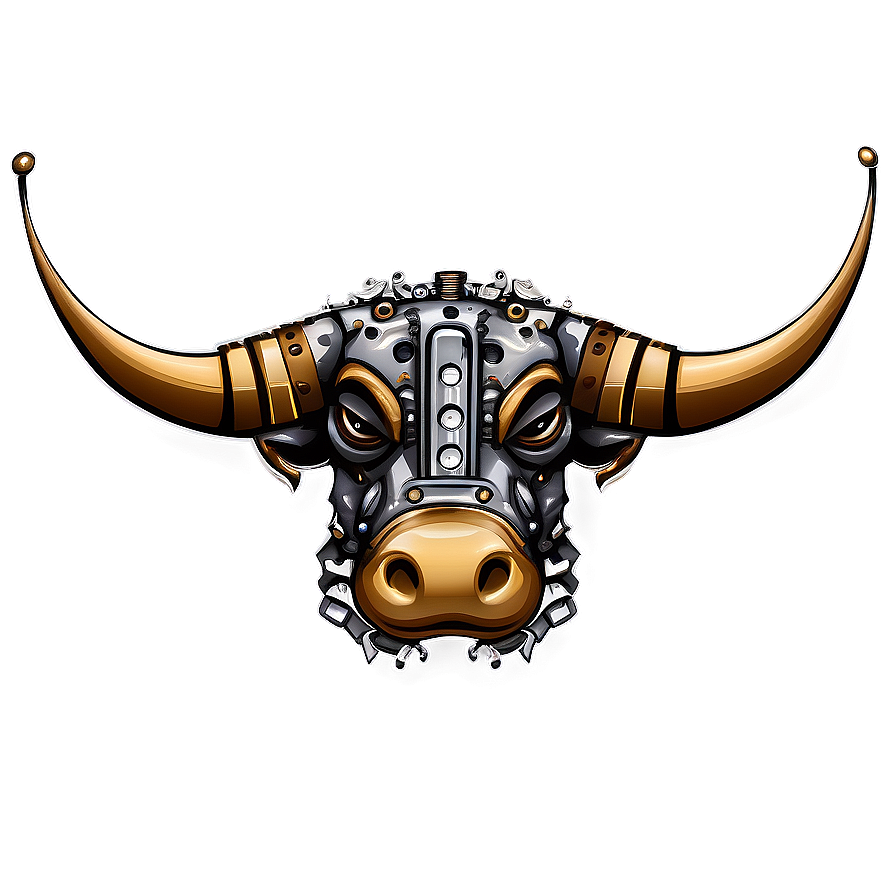 Steampunk Ox Design Png Fme PNG image