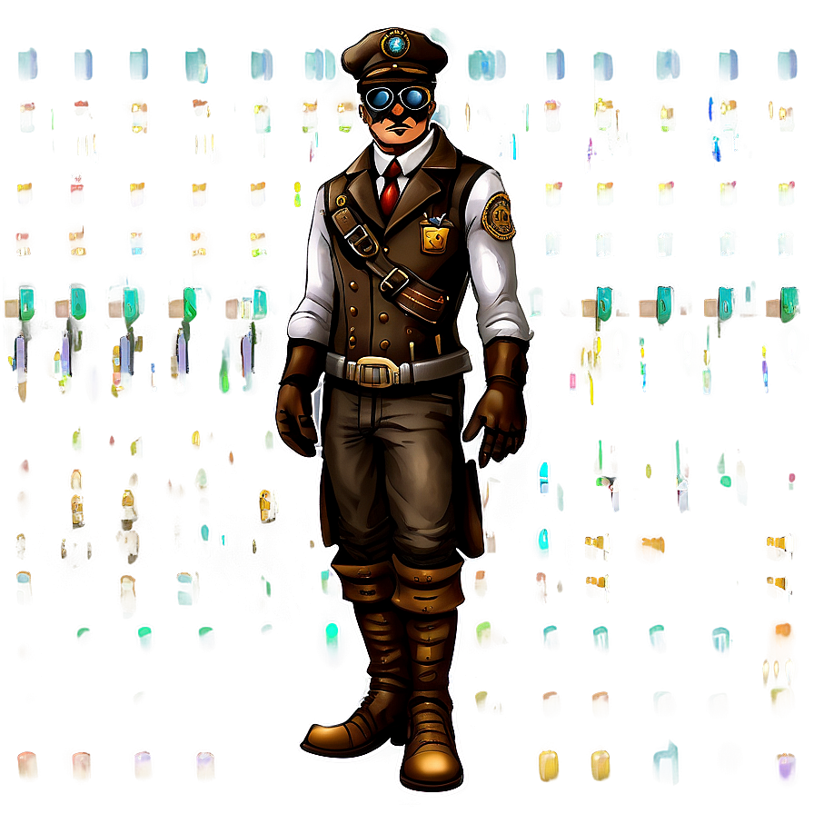 Steampunk Pilot Png Jhi94 PNG image