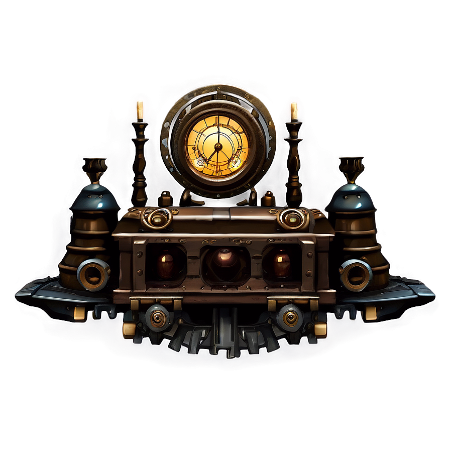 Steampunk Themed Altar Png 06242024 PNG image