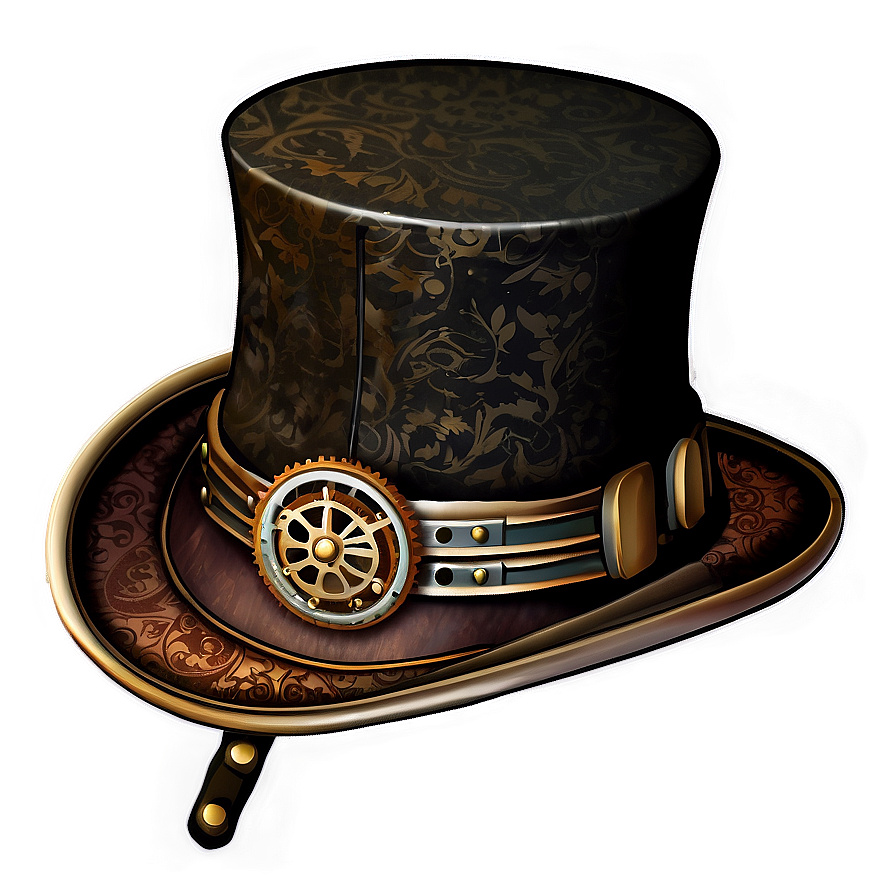 Steampunk Top Hat Png 05042024 PNG image