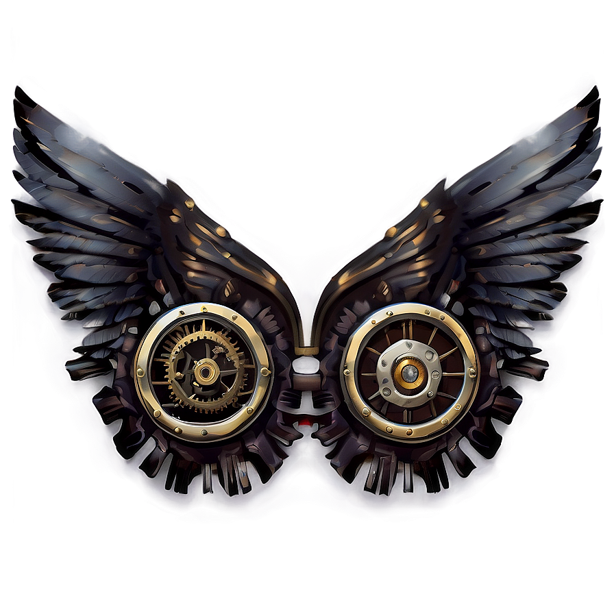 Steampunk Wings Png 05032024 PNG image