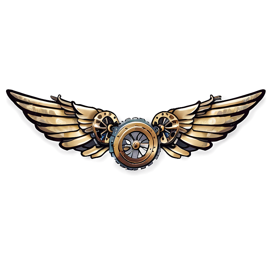 Steampunk Wings Png Tci21 PNG image