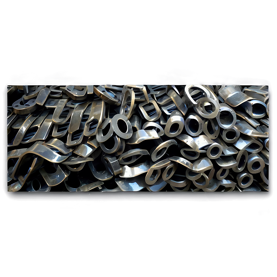 Steel And Iron Scraps Png 06292024 PNG image