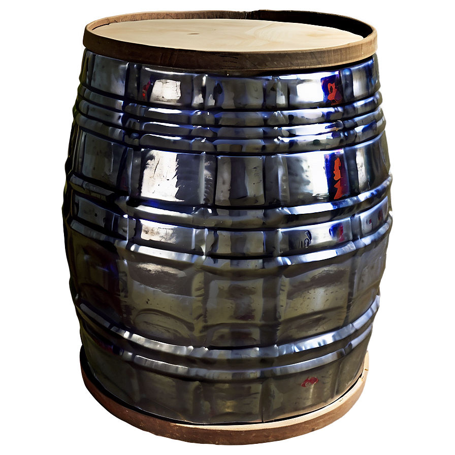 Steel Barrel Drum Png 06252024 PNG image