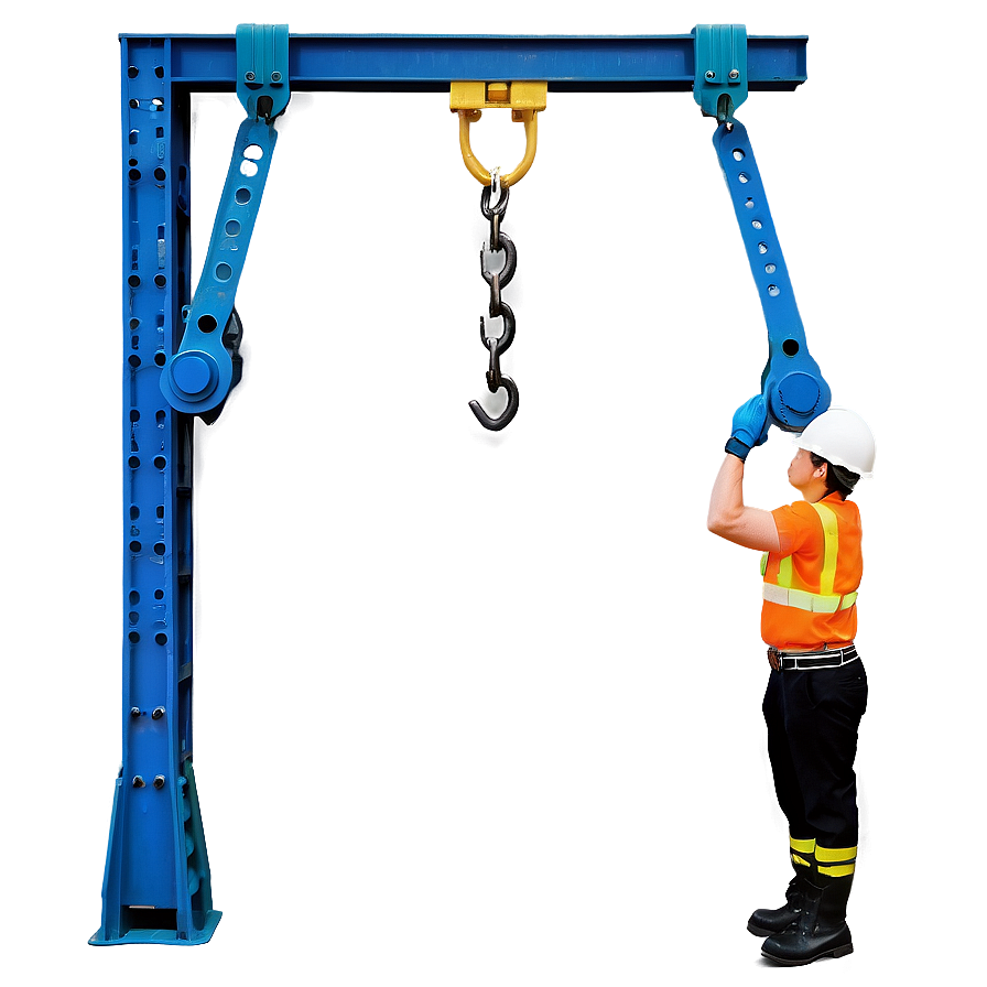 Steel Beam Lifting Png 06282024 PNG image