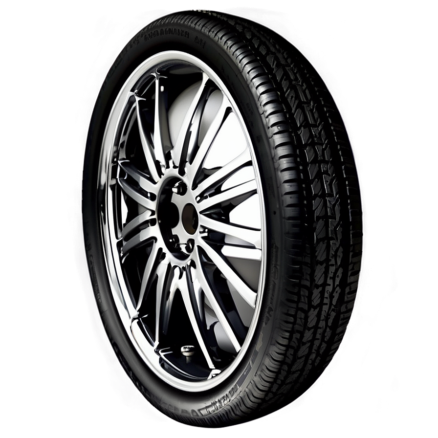 Steel Car Wheel Png 06122024 PNG image