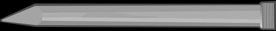 Steel Nail Isolated PNG image