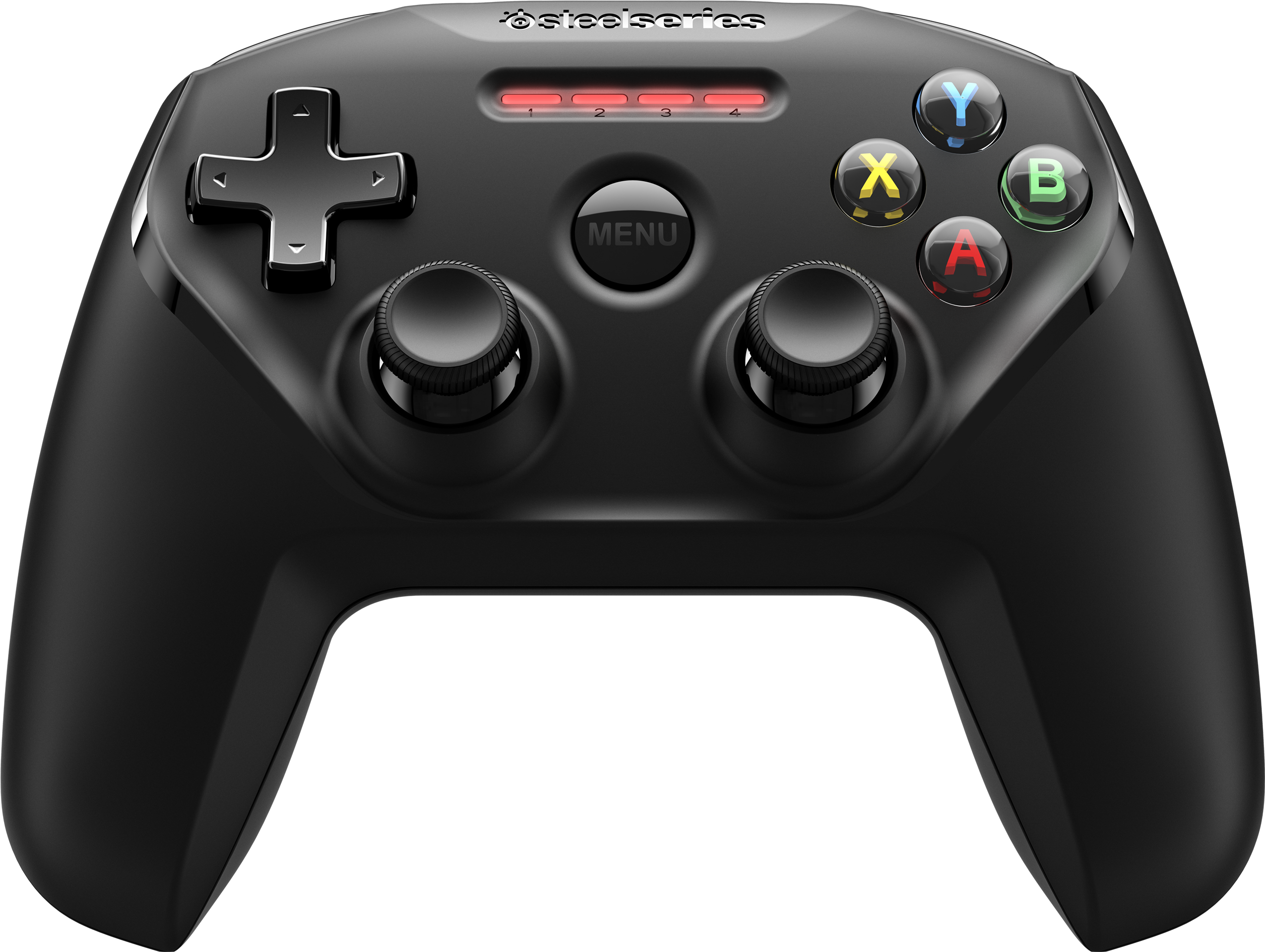 Steel Series Game Controller Black PNG image
