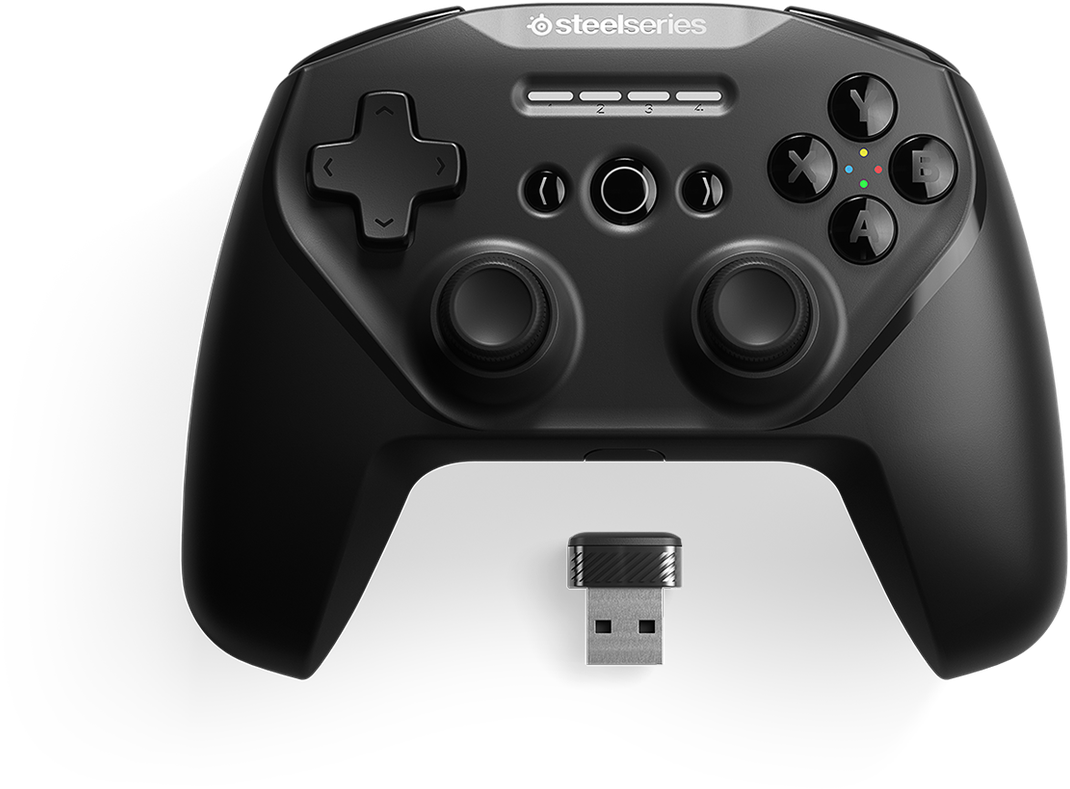 Steel Series Wireless Game Controllerwith U S B PNG image