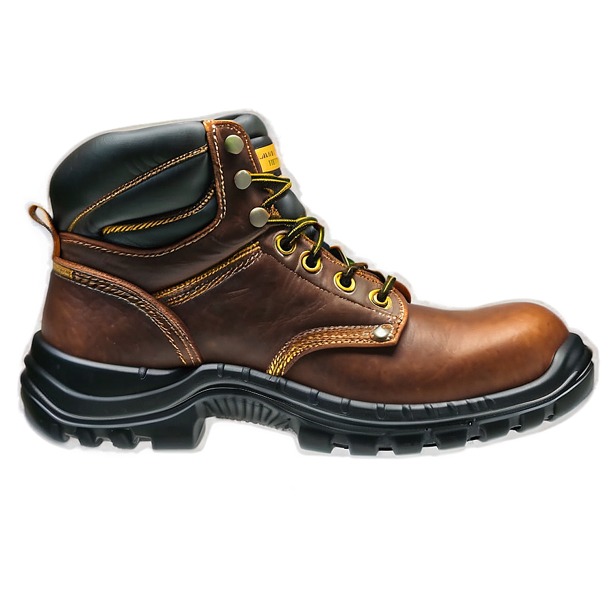 Steel Toe Safety Boot Png 06132024 PNG image