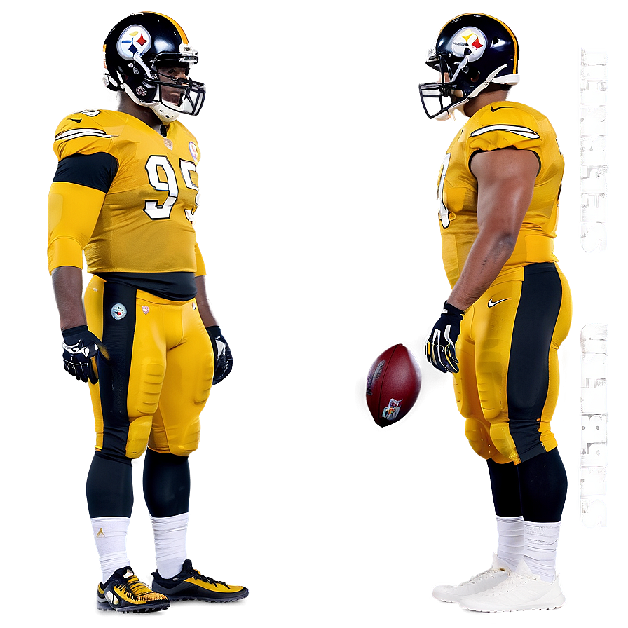 Steelers Defensive Line Png 05212024 PNG image