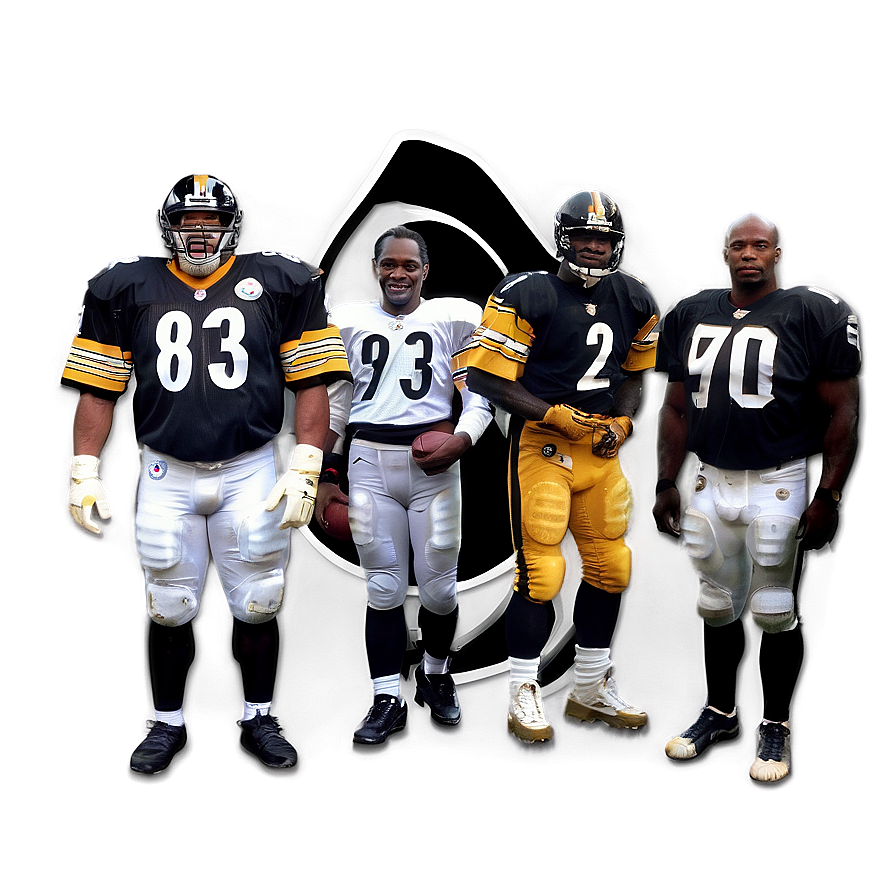 Steelers Hall Of Fame Players Png 05212024 PNG image