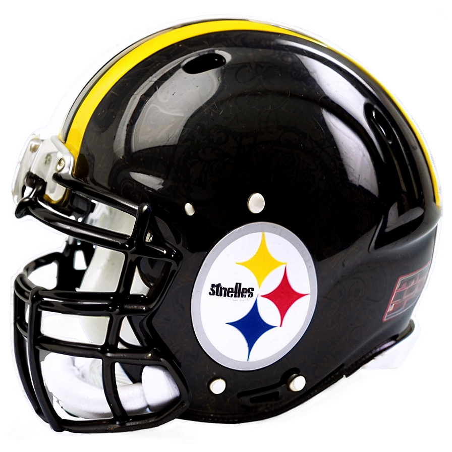 Steelers Helmet For Display Png 58 PNG image