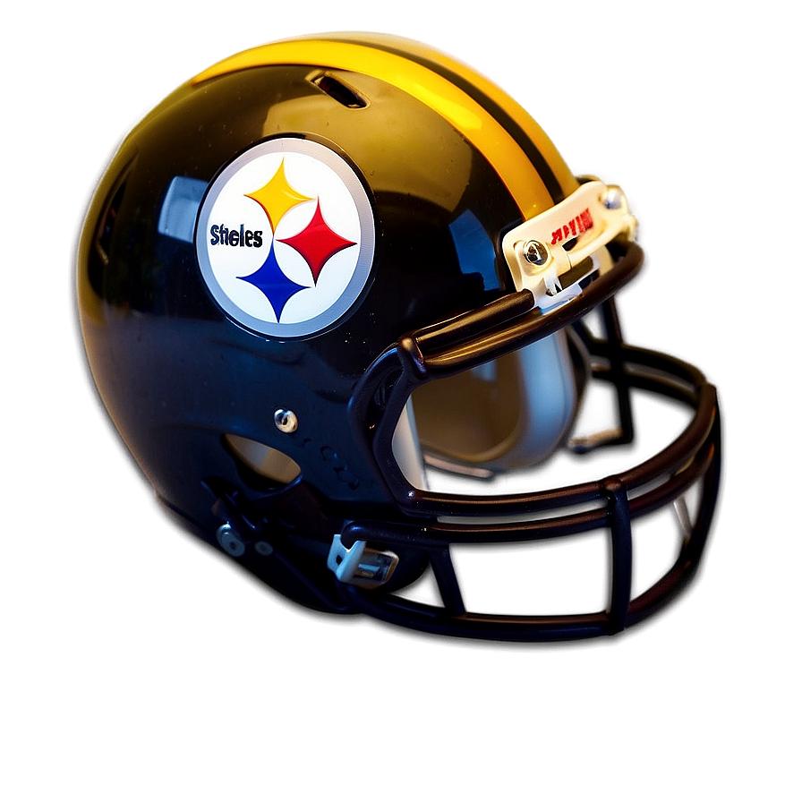 Steelers Helmet Glowing Png 22 PNG image